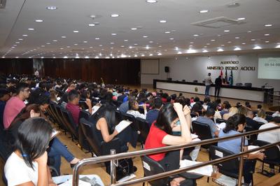 Imagem: Mais de 350 estudantes participaram da seleção de estágio para Direito na JFAL