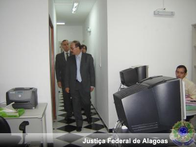 Imagem: Vistoria na Subseção Judiciária de União dos Palmares