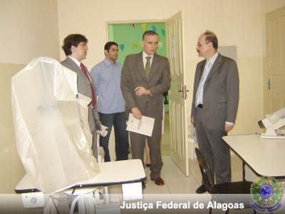 Imagem: Centro médico cedeu equipamentos à perícia do Juizado Federal