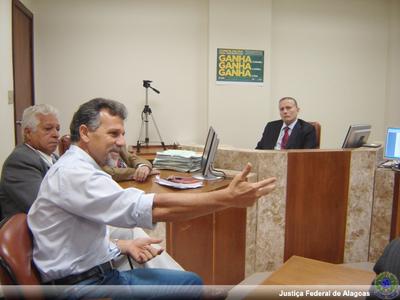 Imagem: Deputado Judson Cabral participou de audiência na 3ª Vara Federal