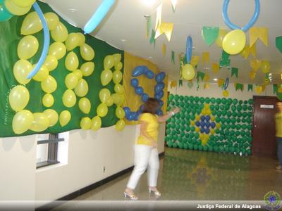 Imagem: Decoração na 2ª Vara Federal