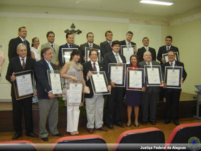 Imagem: Todos os homenageados com a Comenda Pontes de Miranda