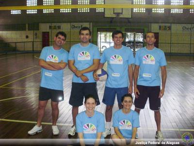 Imagem: Turma do vôlei campeão