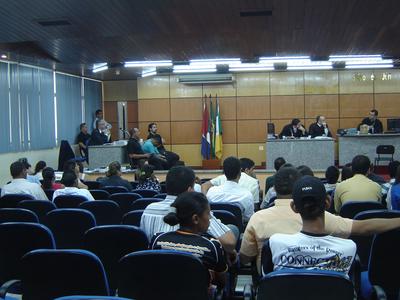 Imagem: Juiz federal Gilton Batista preside Tribunal do Júri