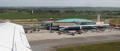 Imagem: Danos foram em ponte de embarque do Aeroporto Zumbi dos Palmares