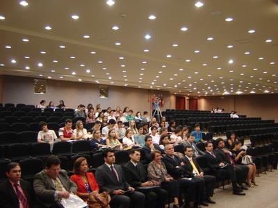 Imagem: Público presente no auditório