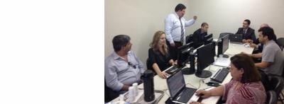 Imagem: Treinamento para advogados na Subseção Judiciária de Santana do Ipanema