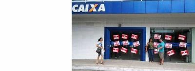 Imagem: Bancários paralisam bancos