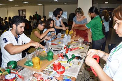 Imagem: Oficina de reciclagem