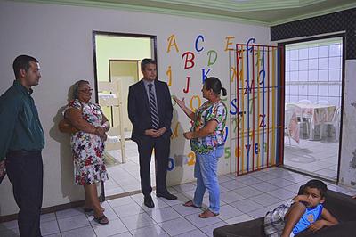 Imagem: Juiz Federal da 12ª Vara visita instituições que receberam recursos de prestação pecuniária