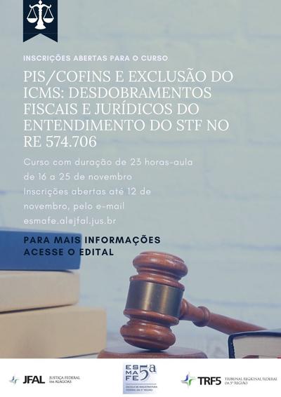 Imagem: Esmafe inscreve para curso sobre PIS/Cofins até esta sexta