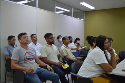 Imagem: Ação reuniu servidores, terceirizados da JFAL e estagiários de psicologia