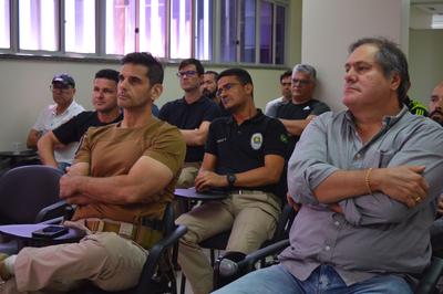 Imagem: Agentes participam do curso até a próxima quinta-feira na JFAL