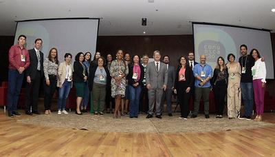 Imagem: Evento reuniu especialistas e profissionais de comunicação do CJF, dos seis TRFs e das seções e subseções judiciárias da Justiça Federal