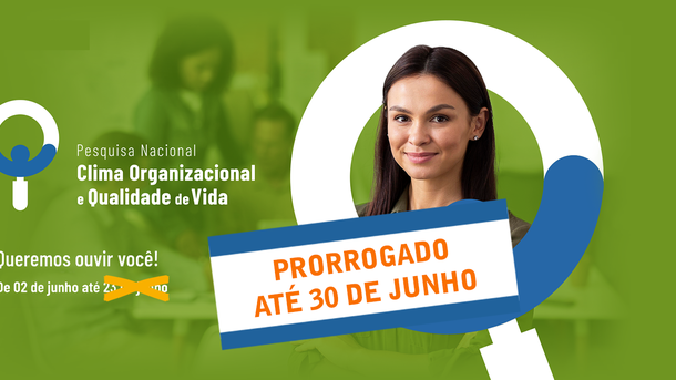 Imagem: Servidores e servidoras podem participar da pesquisa até segunda-feira, 30
