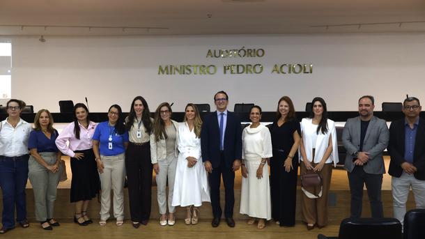 Imagem: Setor produtivo de Alagoas prestigiou reunião de trabalho no auditório da JFAL